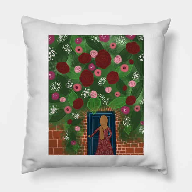 The secret Garden Pillow by SanMade