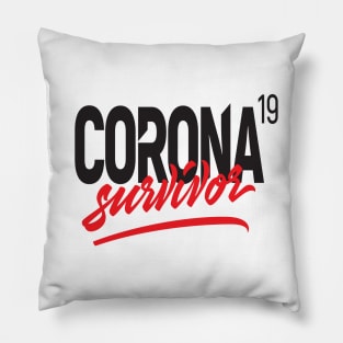 Coronavirus-19 Survivor Pillow