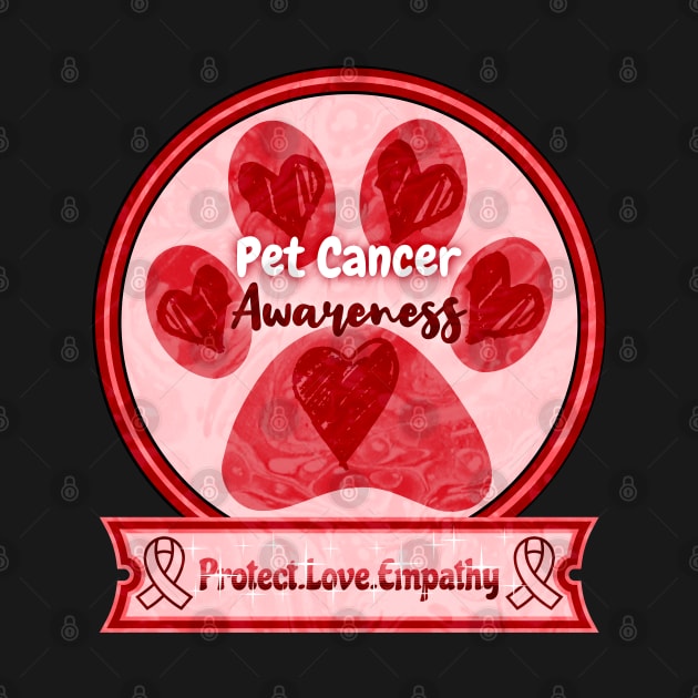 Pet Cancer Awareness First Love Edition by mythikcreationz