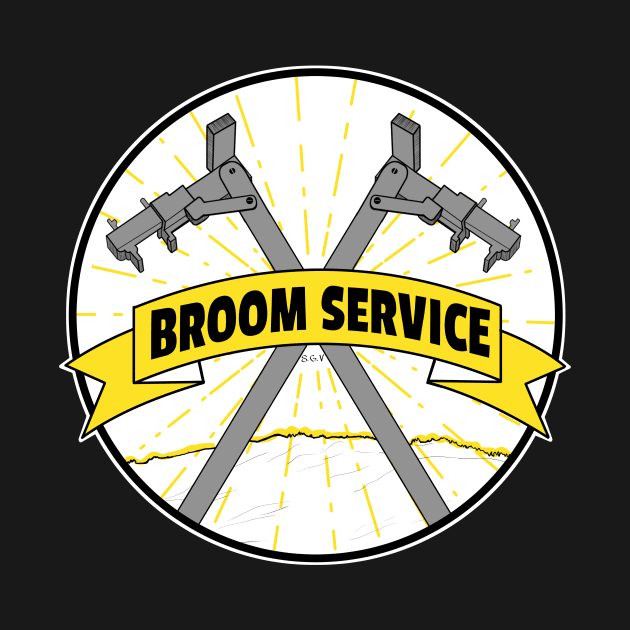 Broom Service Simple Grey by T.A. Teufel