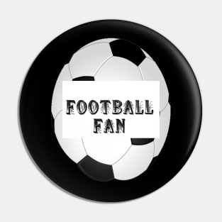 Football fan Pin