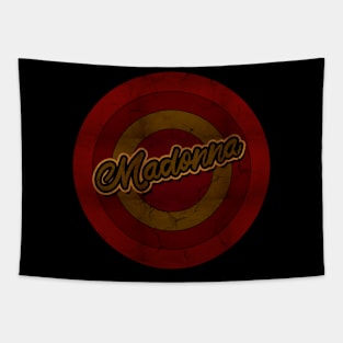 Circle Retro Madonna Tapestry