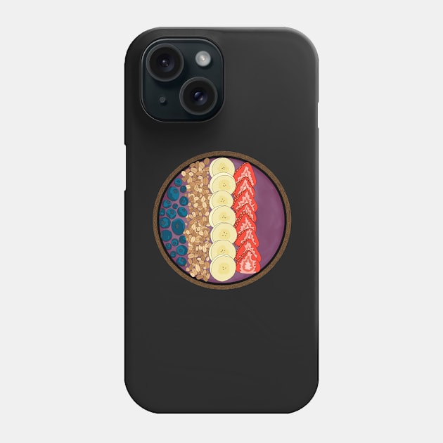 Smoothie bowl Phone Case by NicoleHarvey