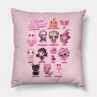 halloween characters Pillow