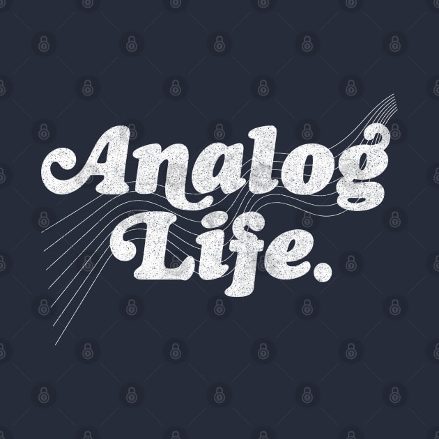 Analog Life - Old Skool Fan Design by DankFutura