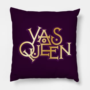 Yas Queen Gold Pillow