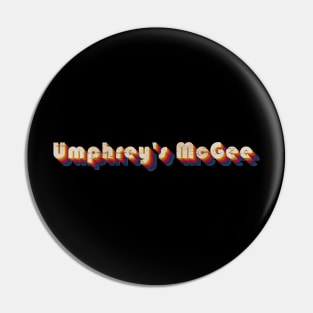 retro vintage Umphrey's McGee Pin