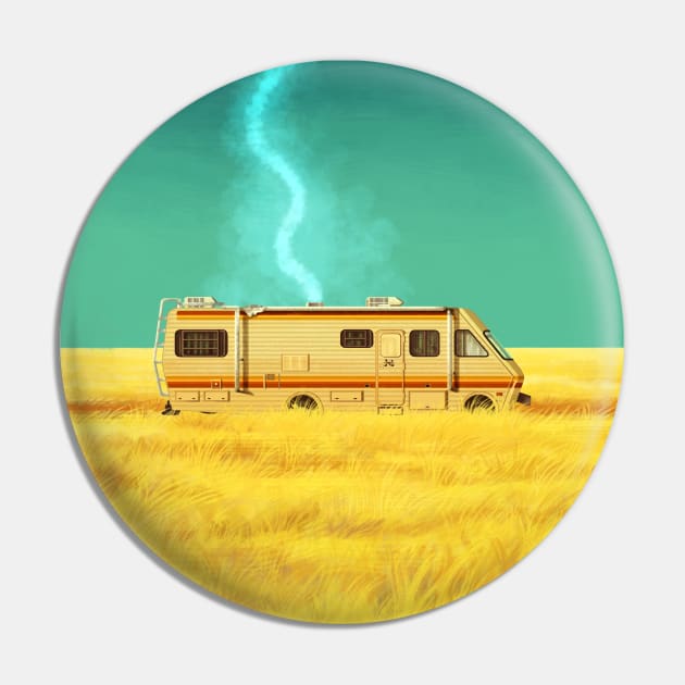 A Mobile Meth Lab Pin by cmloweart