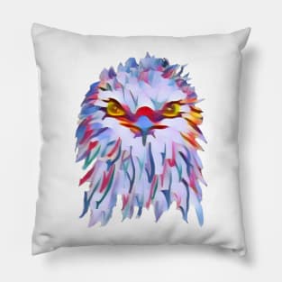 Mosaic Hawk Pillow