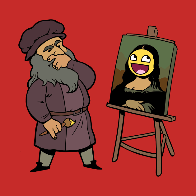 MonaLisa Smile by  KendallHaleArt