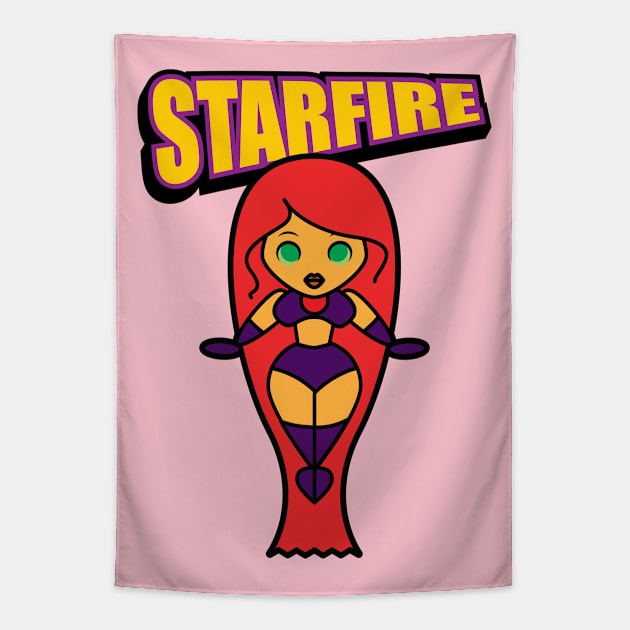 Tooniefied Starfire Tapestry by Tooniefied