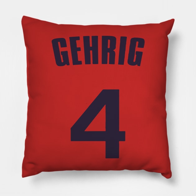 Gehrig four Pillow by Robettino900
