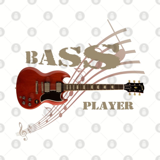 bass player Guitar by hottehue