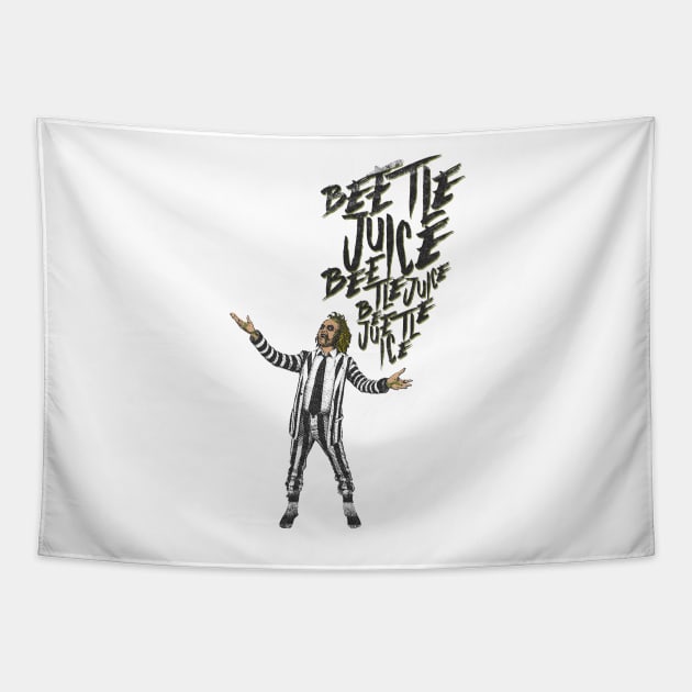 beetlejuice Tapestry by inblooming