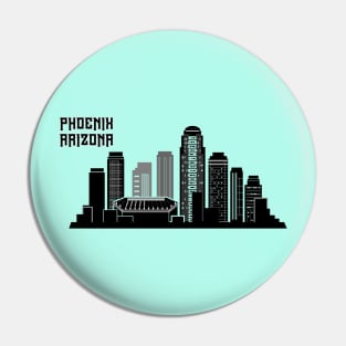 Phoenix Arizona skyline Pin