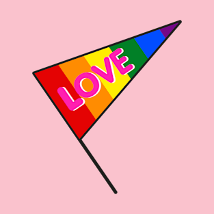 Pride love flag T-Shirt