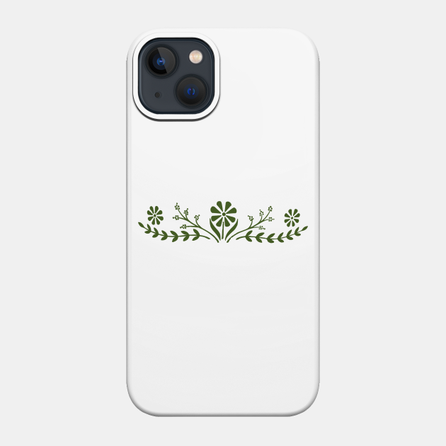 Pyrex Flower - Pyrex - Phone Case