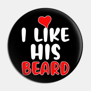 I like his beard Pin