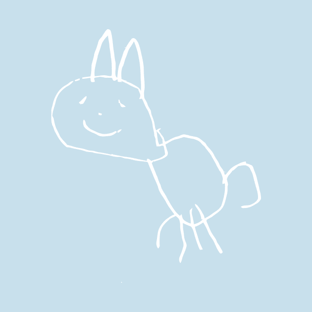 children's drawing: cat by visualangel