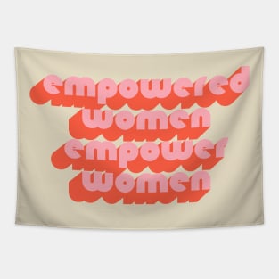 Empowered Women Empower Women // Feminist Power Design Tapestry