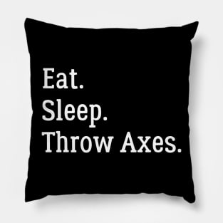 Axe Throwing Pillow