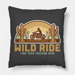 Wild ride Pillow