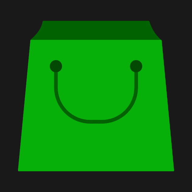 Shopping bag icon by AraDesign