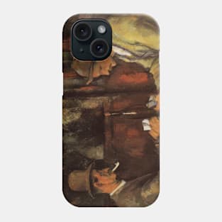 The Card Players by Paul Cezanne Phone Case