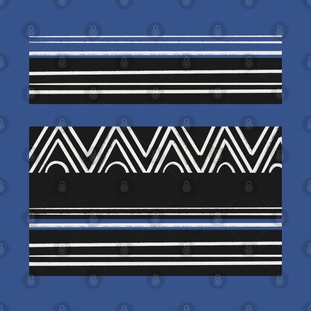 African Striped Pattern by Suneldesigns