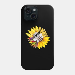 Bee on a Sunflower - Beeee Relaxed Phone Case