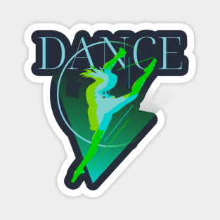 Dance Ballet Triangle Magnet