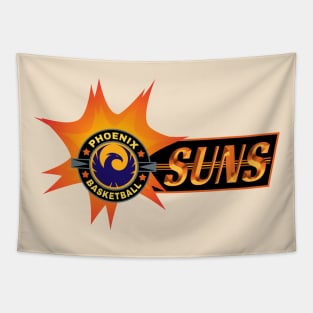 Phoenix Suns Basketball Team Tapestry