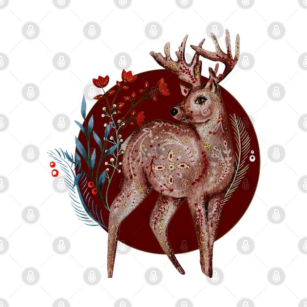 Reindeer Christmas by Clothes._.trends