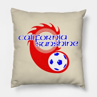 Defunct California Sunshine Soccer ASL 1980 Pillow