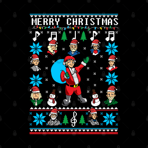 Classical Music Lover Christmas Sweater by KsuAnn