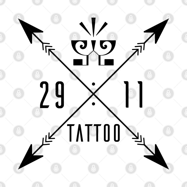 29:11 Compass by 29:11 Tattoo Merch