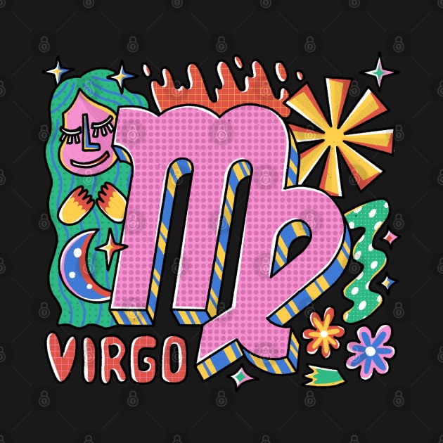 Virgo T-shirt by mylistart