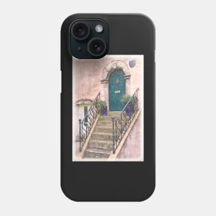 Arched Doorway in Margon Phone Case