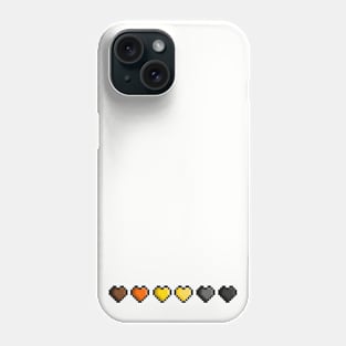 Pixel Pride Hearts Phone Case