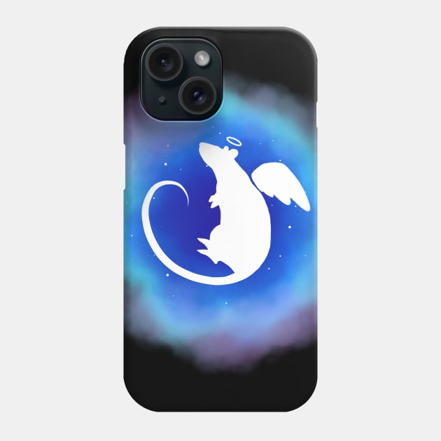 Rat Angel Phone Case by Dandyrats