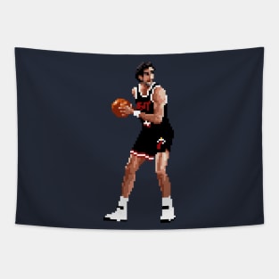 Rony Seikaly Pixel Dribble Tapestry