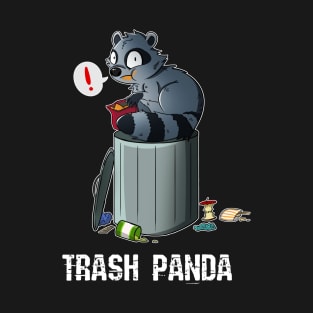 Trash Panda With Snacks T-Shirt