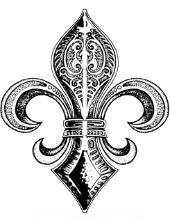 Fleur de lis Magnet