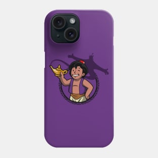 Aladdin Magic Genie Cute Gamer Parody Fantasy Cartoon Phone Case