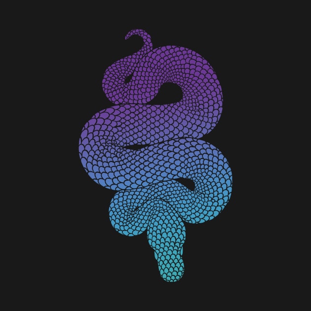 The Curling Cold Snake by polliadesign