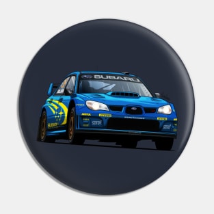 Subaru Impreza S12B WRC Pin