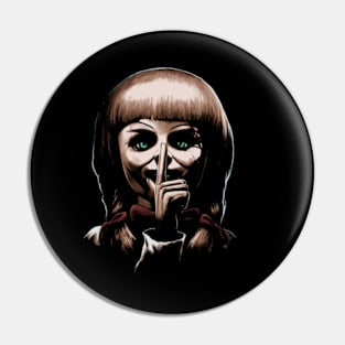 Annabelle Portrait Pin