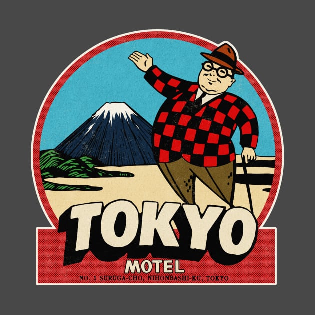 Vintage Tokyo Japan Motel by Kujo Vintage