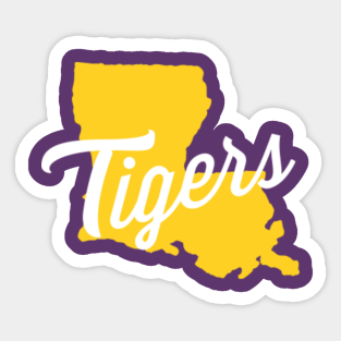 Lsu Tigers Stickers Teepublic