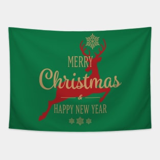 Merry Christmas Tapestry